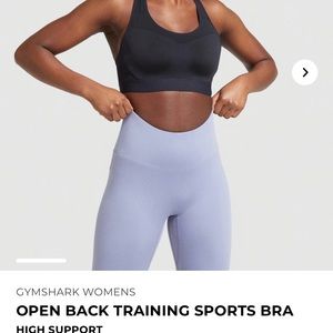 NWT high impact gymshark sports bra